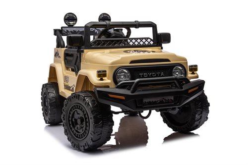 Toyota FJ Cruiser Khaki med Gummihjul og Lædersæde