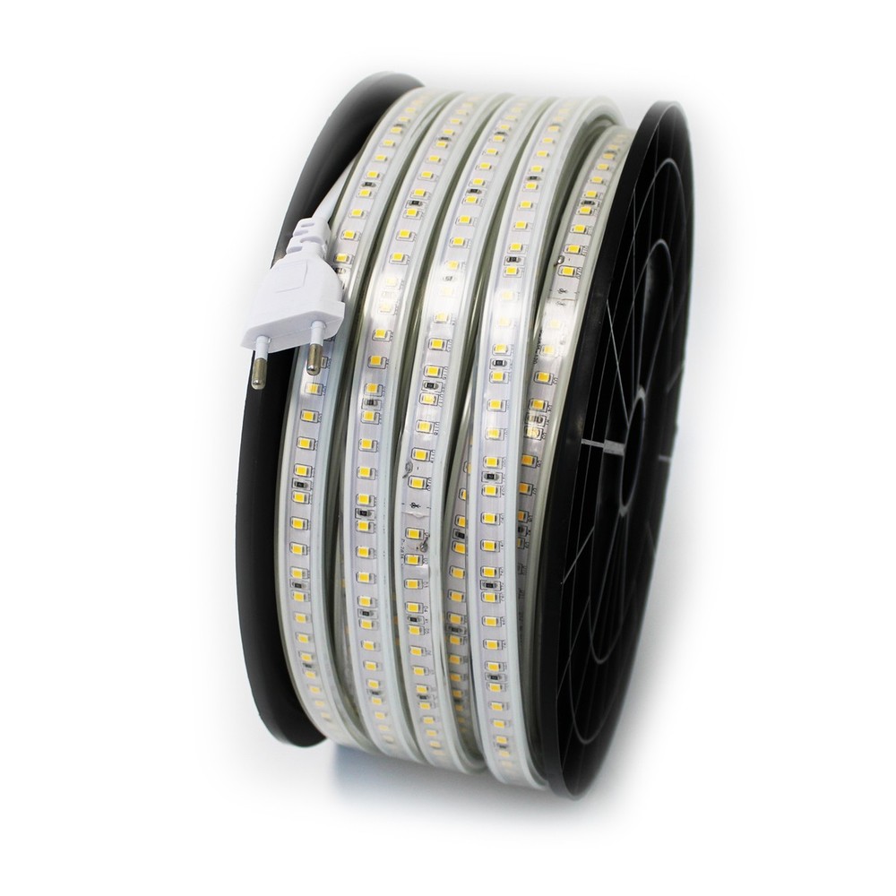 50m Ridebane 230v Strip Ip65 120 Led 10w 1000 Kulør : Neutral - Ledlife Horseriding