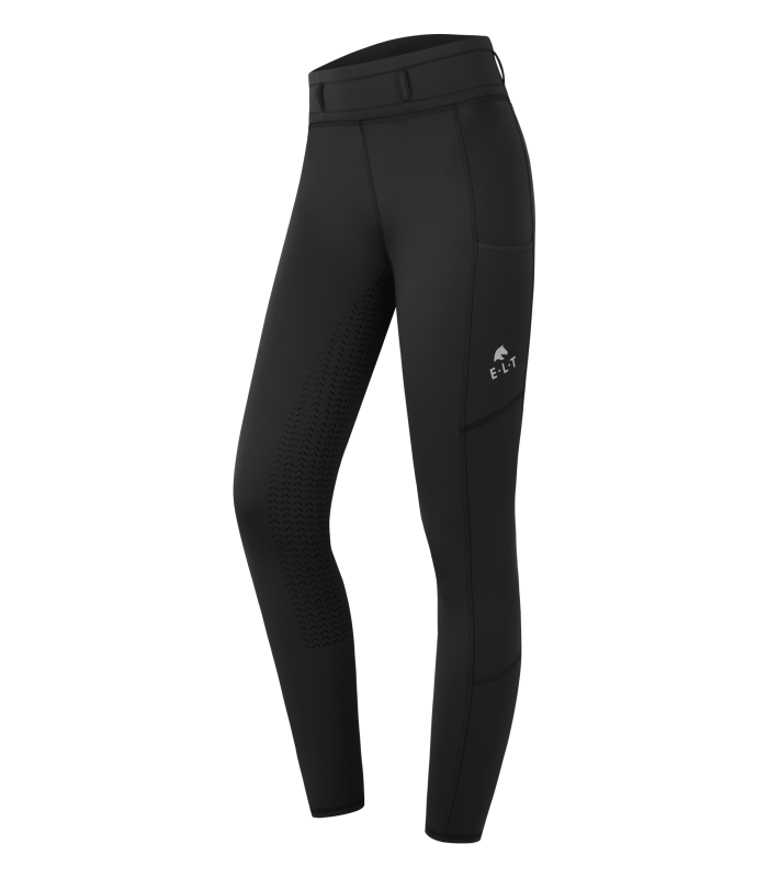 Sort Elt Vinter Ridetights Ella Junior 152 - Horseriding