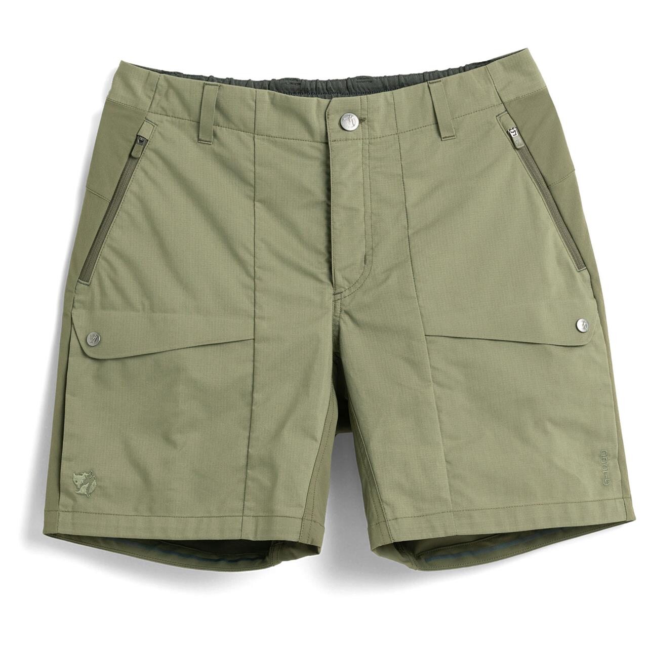 Grøn Fjallraven Womens Rideramp Hybrid Shorts Green 620 - Fjällräven Horseriding  - 7323450782733