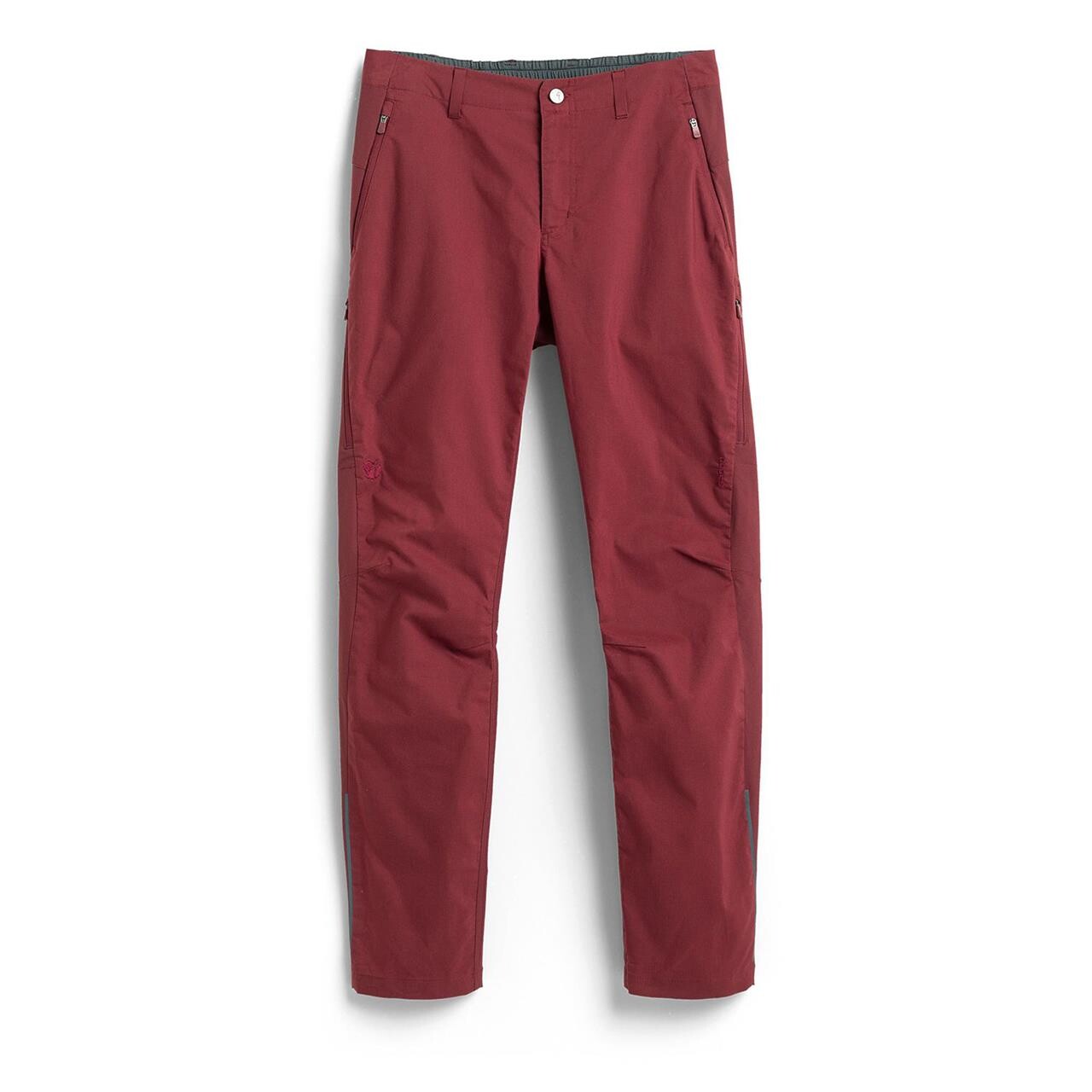 Rød (BORDEAUX R Fjallraven Womens Rideramp Hybrid Trousers Rød Bordeaux Red 347 - Fjällräven Horseriding  - 7323450783044