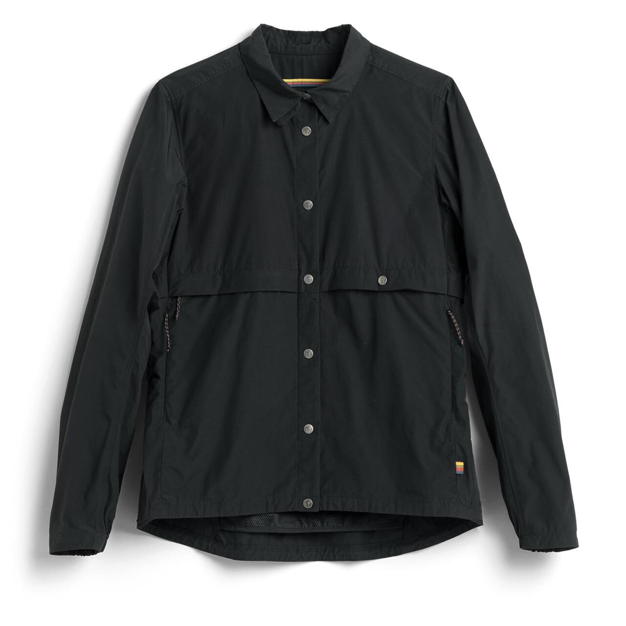Sort Fjallraven Womens Rideramp Wind Jacket Black 550 Large - Fjällräven Horseriding  - 7323450783655