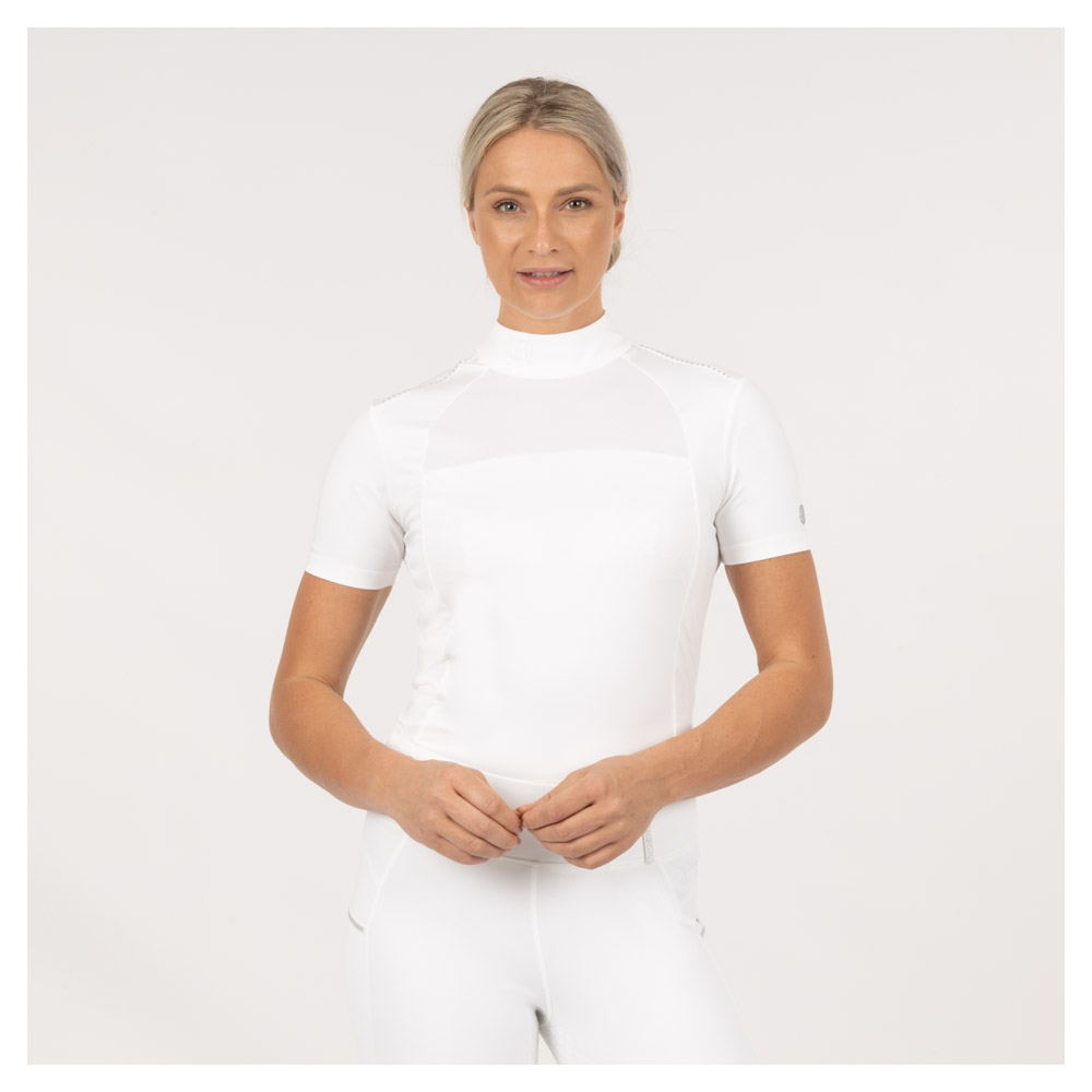 Hvid Cynthia Stævne Shirt - Horseriding