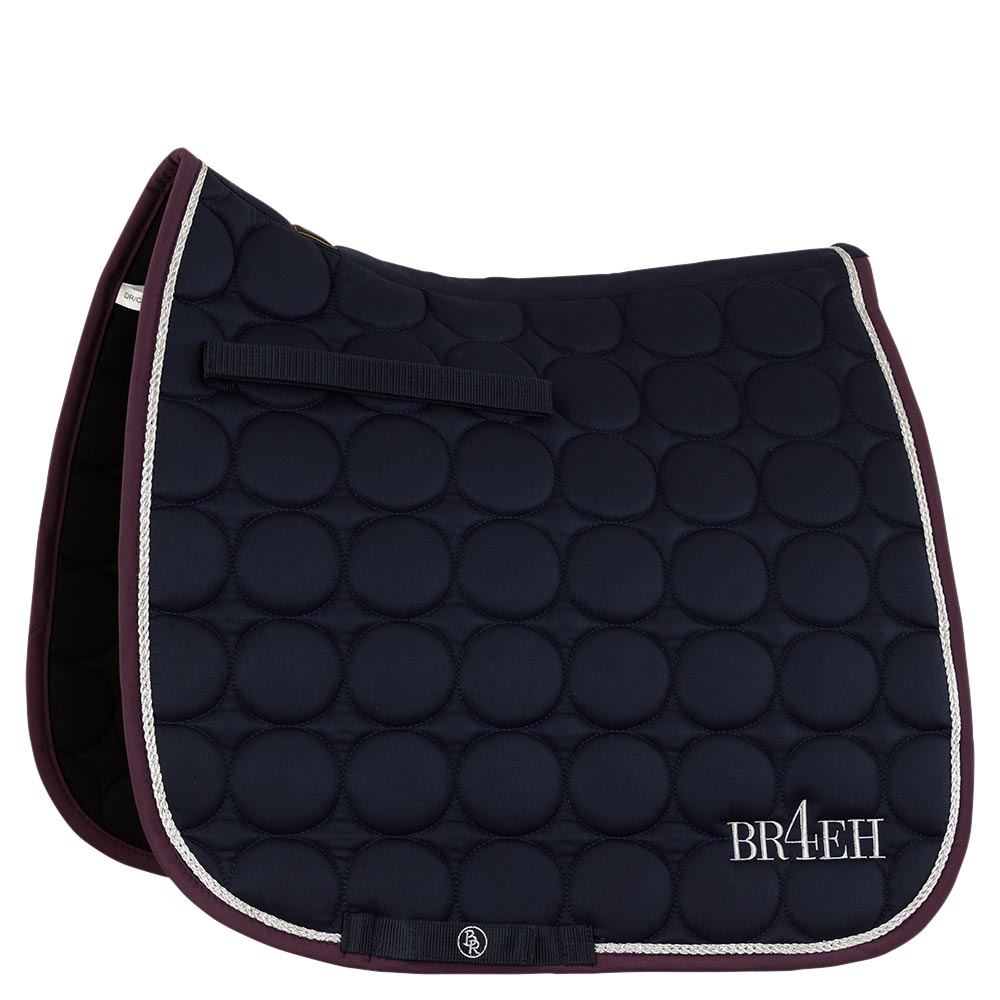 Becca Dressurunderlag Bordeaux Cob - Horseriding