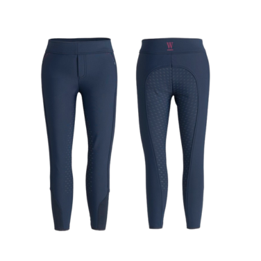 Wahlsten Lumi Vinter Ride Tights Navy - Wahlsten Horseriding