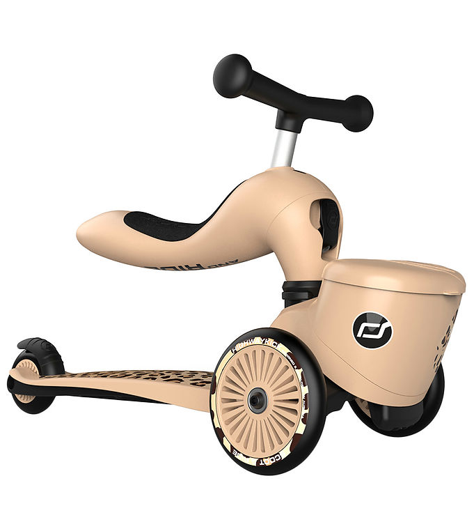 Beige/Sort Scoot And Ride Highwaykick Lifestyle Leopard - Scoot And Ride Horseriding  - 4897033966078