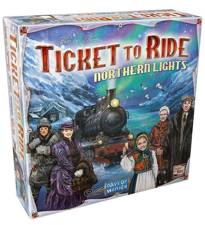 Ticket Ride Brætspil Northern Lights Nordic - Ticket To Ride Horseriding  - 824968209370