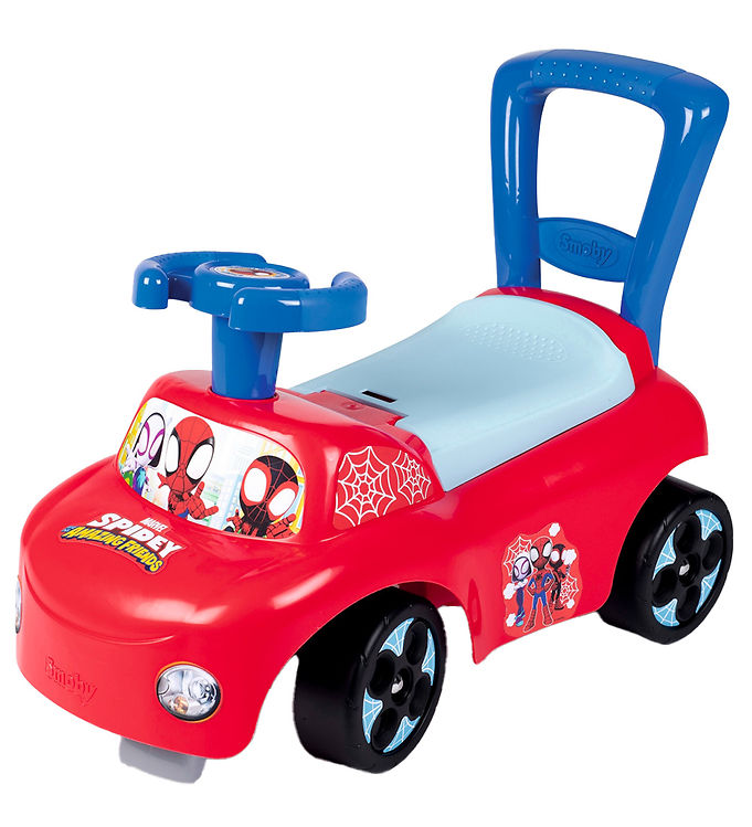 Rød Smoby Gåvogn Spidey Auto Ride - Smoby Horseriding  - 3032167205087