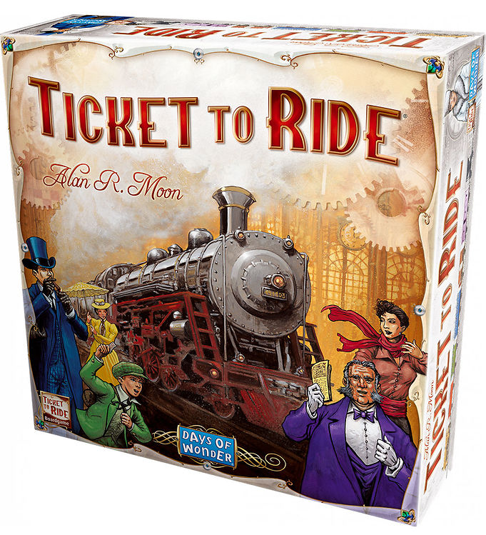 Ticket Ride Brætspil Usa Nordic - Ticket To Ride Horseriding  - 824968717011