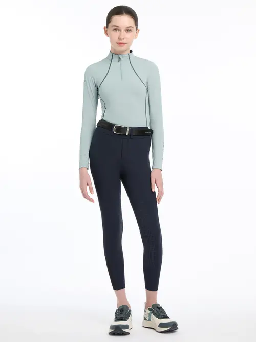 Lemieux Aw24 Young Rider Ella Vinter Breggings Navy - Lemieux Horseriding