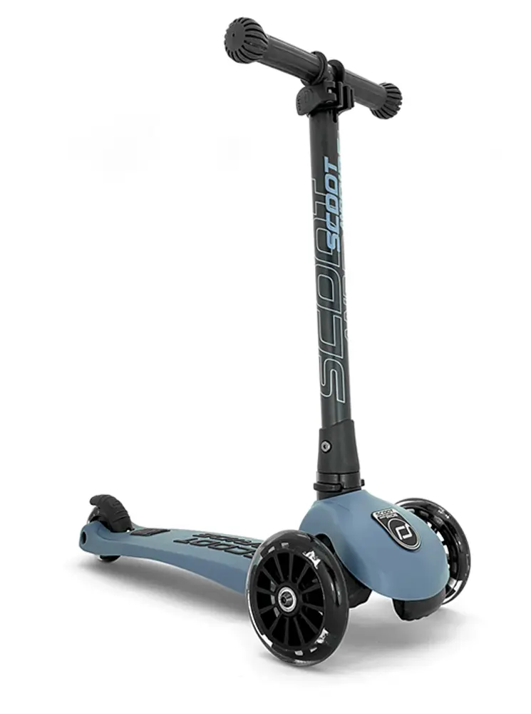 Løbehjul Highwaykick Led Steel - Scoot And Ride Horseriding  - 4897033963473