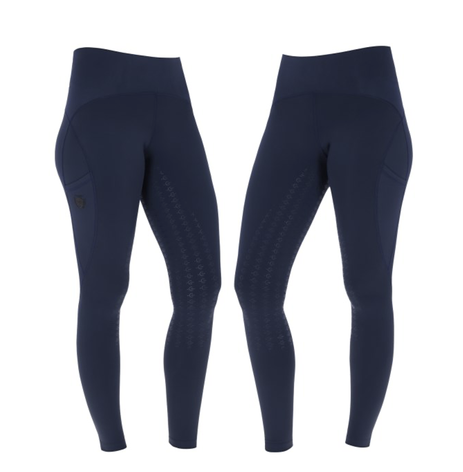 Covalliero Tights Navy Str - Horseriding  - 4018653306178