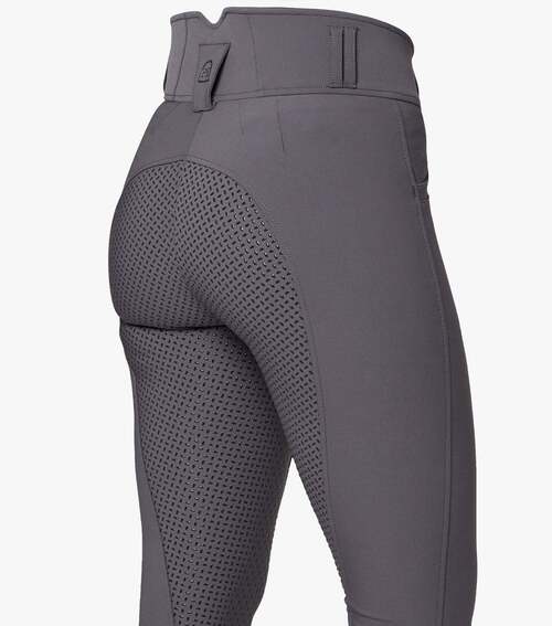 Premier Equine Sophia Højtaljede Ridebukser Anthracite - Premier Equine Horseriding