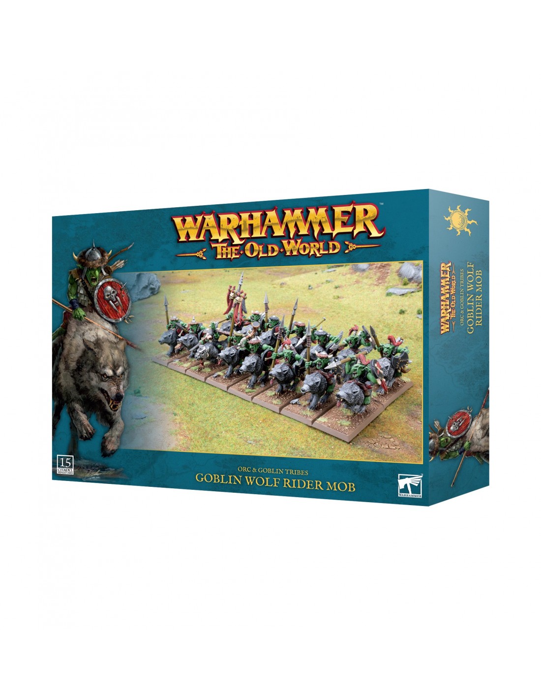 Goblin Wolf Rider Mob Orcs & Goblin Tribes Warhammer: The Old World Games Workshop - Games Workshop Horseriding  - 5011921206322