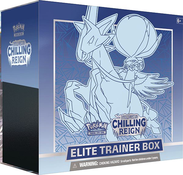 Pokemon Chilling Reign Elite Trainer Box: Ice Rider - Horseriding  - 0820650808630