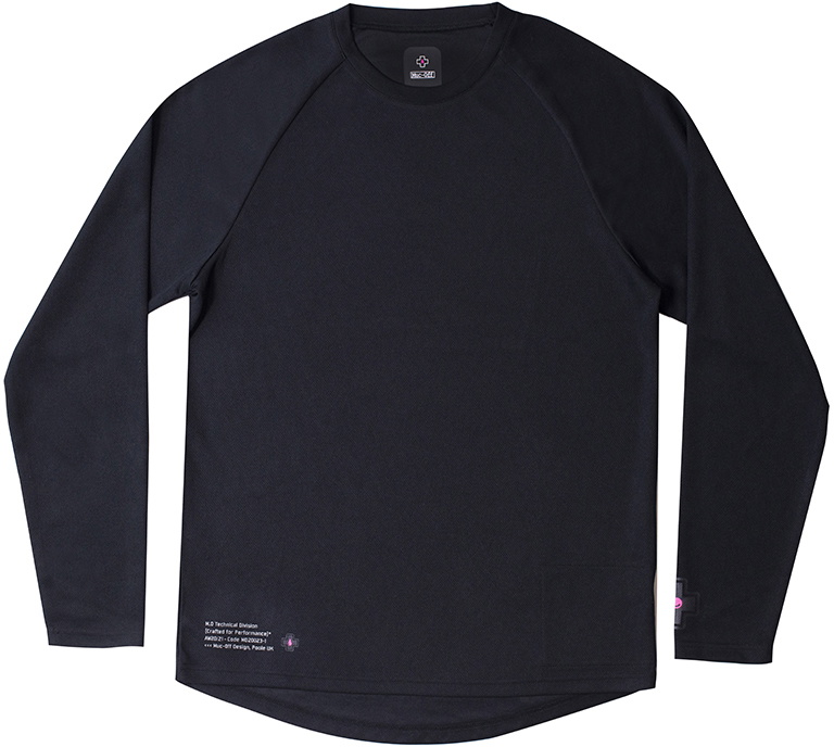 Sort Muc Off Riders Jersey Long Sleeve - Muc-off Horseriding  - 5037835208788