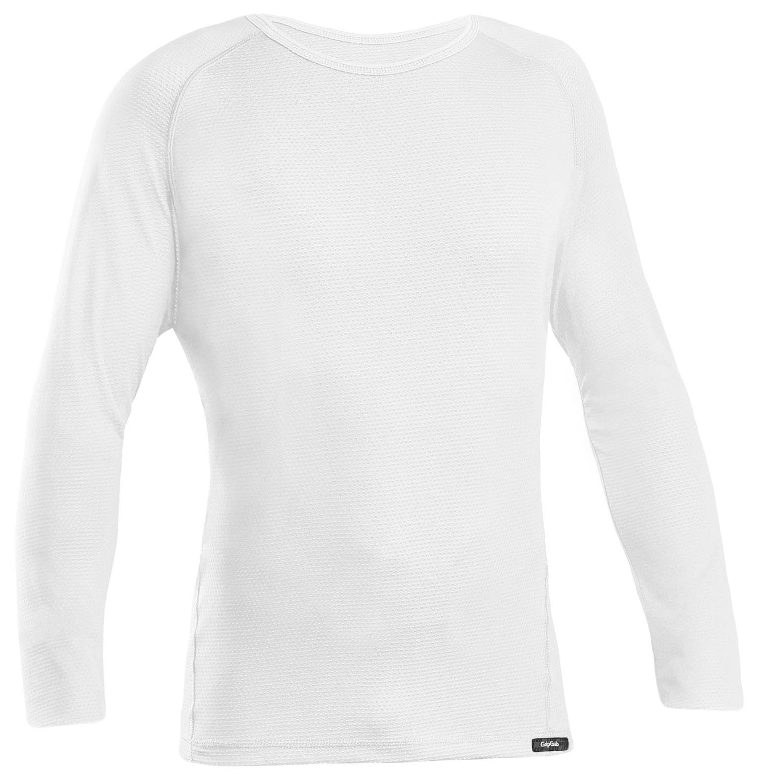Hvid Gripgrab Ride Termo Langærmet Base Layer - Gripgrab Horseriding  - 5708486012634