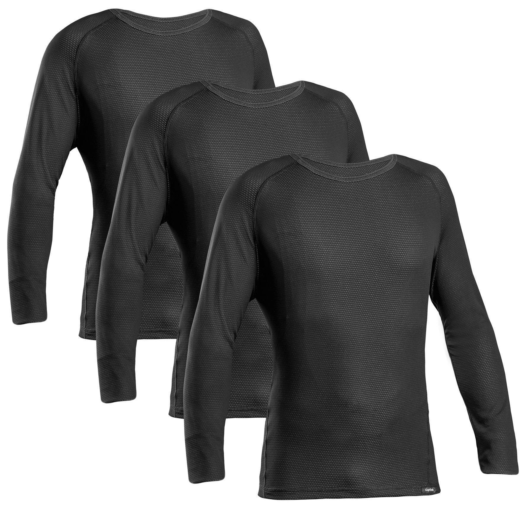 Sort Gripgrab Ride Termo Langærmet Base Layer Pak - Gripgrab Horseriding  - 5708486013358