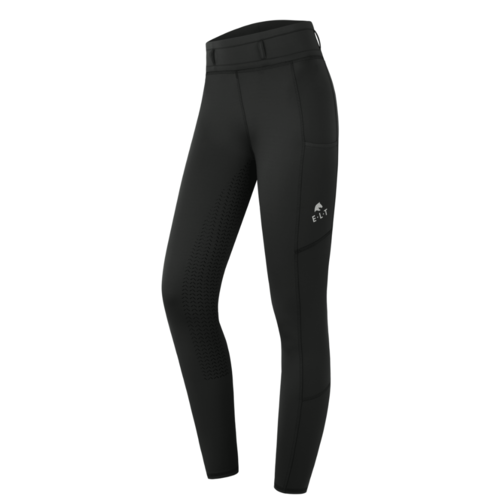 Sort Elt Ella Termo Ridetights Til Børn - Waldhausen Horseriding