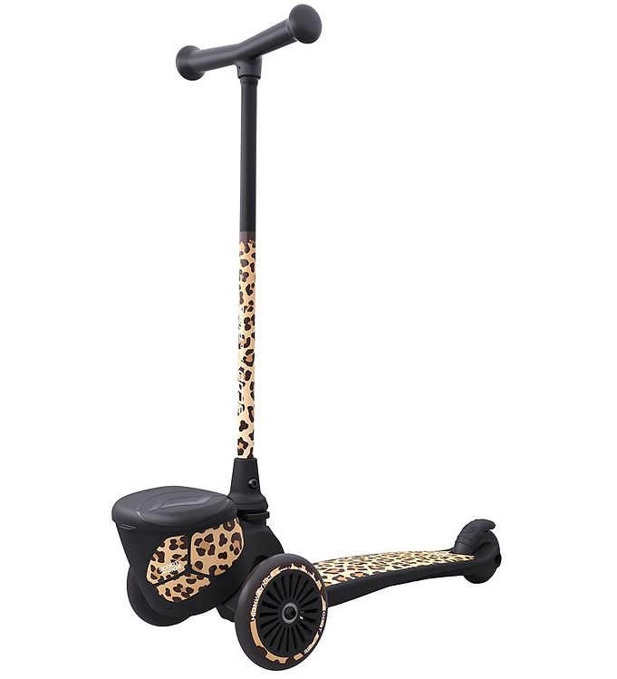 Gul/Sort Scoot And Ride Highway Kick Leopard - Scoot And Ride Horseriding  - 4897033965248