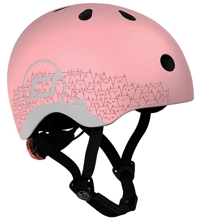 Rosa Scoot And Ride Cykelhjelm Reflective Rose - Scoot And Ride Horseriding  - 4897033964968