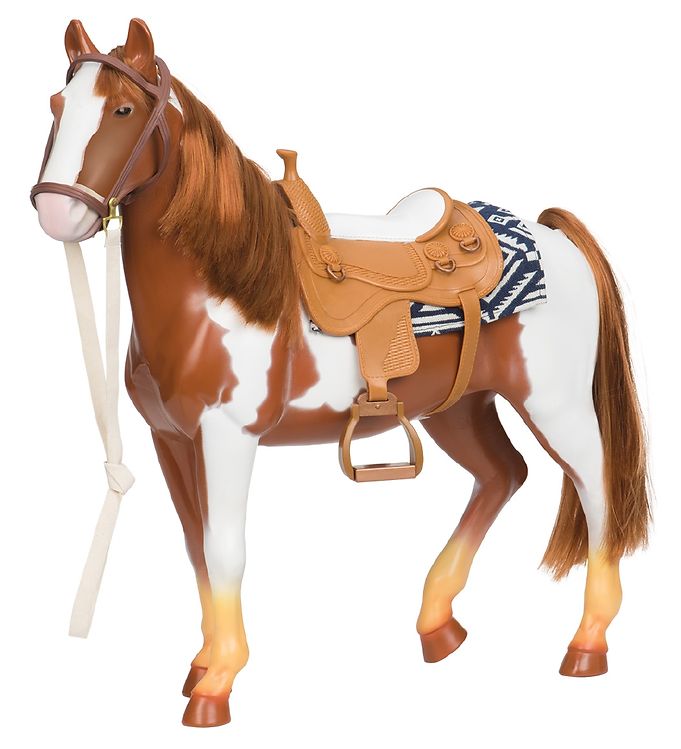 Hvid Our Generation Ridehest Pinto - Our Generation Horseriding  - 062243306547