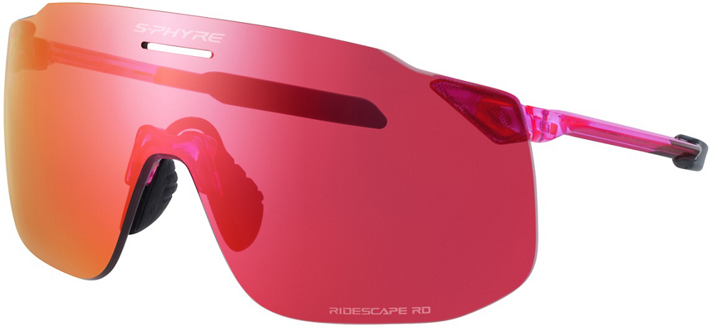 Pink Shimano Phyre Ridescape Road Eyewear Sapphire - Shimano Horseriding  - 4550170763176