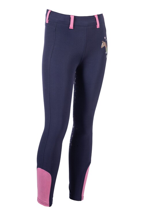 Hkm Ridetights Til Børn Pony Club - Hkm Horseriding