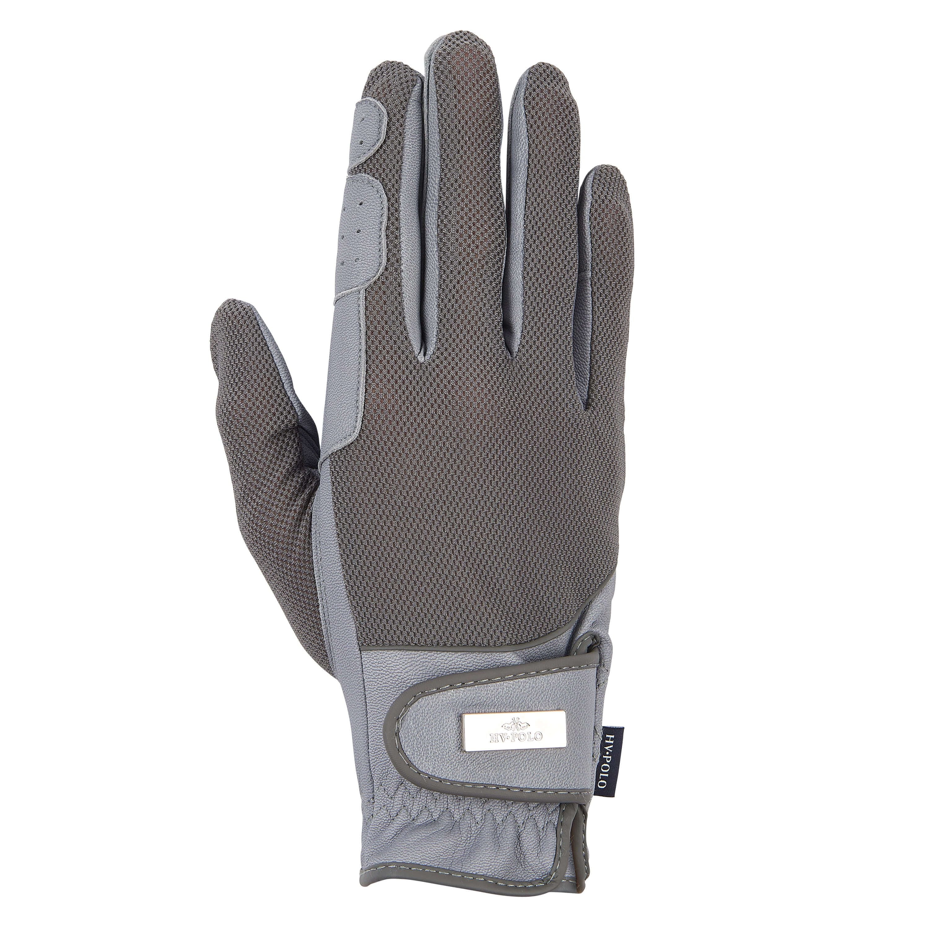 Hvid Polo Handsker Darent Frost Grey White - Hv-polo Horseriding  - 8720063042411