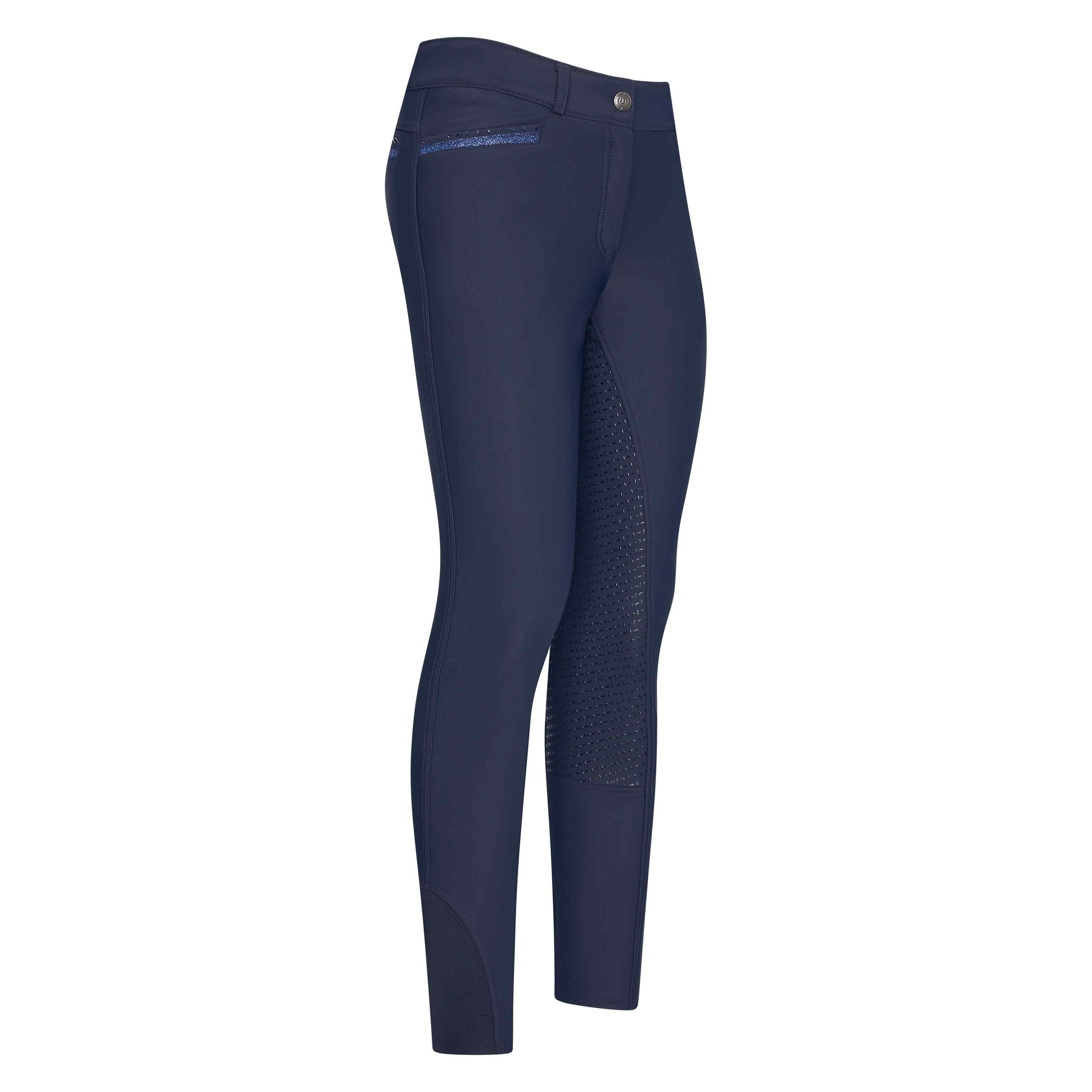 Navy Imperial Riding Ridebukser Højtaljede Vinter Fullgrip Irhei Capone - Imperial Riding Horseriding  - 8714184877120