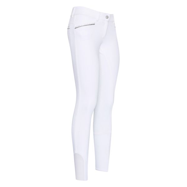 Hvid Imperial Riding Ridebukser Højtaljede Fullgrip Irhei Capone - Imperial Riding Horseriding  - 871484830767