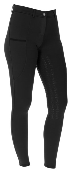 Sort Covalliero Vinter Ridebuks Grip - Horseriding