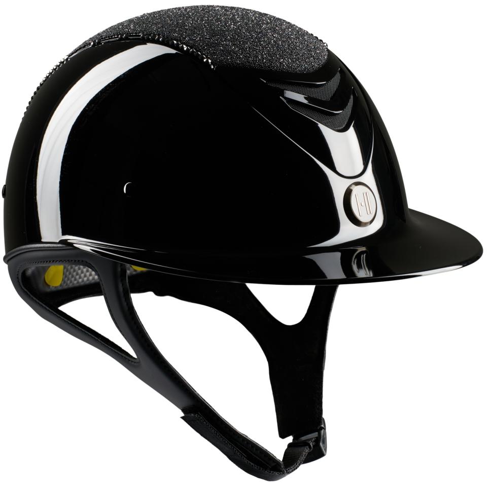 Sort Onek Mips Avanc Glossy Glitter - One K Horseriding  - 5701883414490