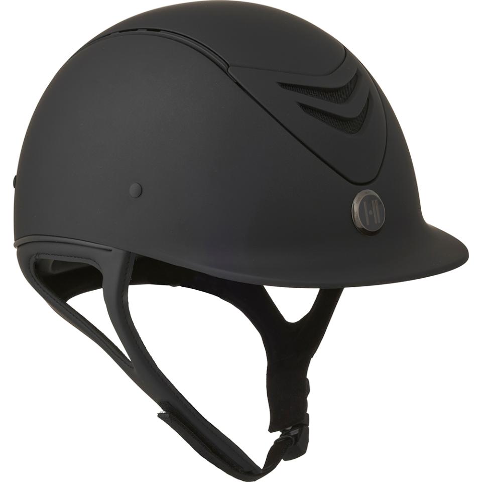 Sort One Ridehjelm Def Con Matt - One K Horseriding  - 5701883346579