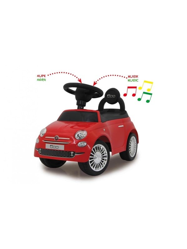 Jamara Push Car Fiat 500 Red - Jamara Horseriding  - 4042774443115
