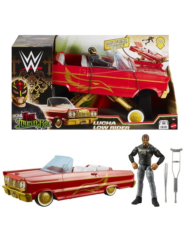 Mattel Wwe Lucha Low Rider Vehicle - Mattel Horseriding  - 0194735255016