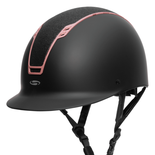 Swing H22 Shine Ridehjelm Mat Rosegold - Swing Horseriding  - 4057962212022