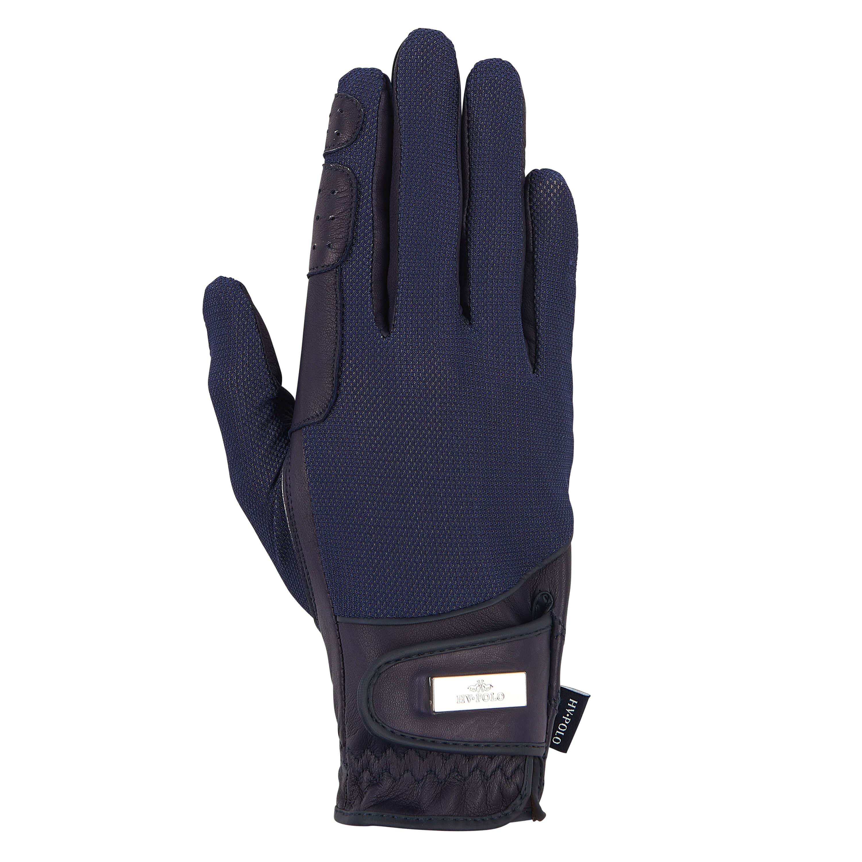 Navy Polo Handsker Darent - Hv-polo Horseriding  - 8720063042336