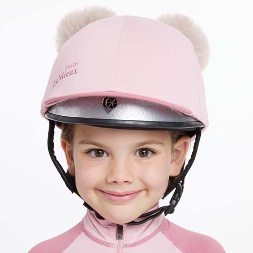 Lemieux Mini Double Pom Hjelmovertræk Blossom - Lemieux Horseriding  - 5063240069621