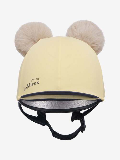 Lemieux Mini Double Pom Hjelmovertræk Mimosa - Lemieux Horseriding  - 5063240069645
