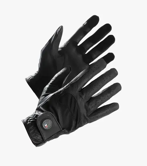 Sort Premier Equine Mizar Dame Ridehandsker - Premiere Equine Horseriding  - 732068280406