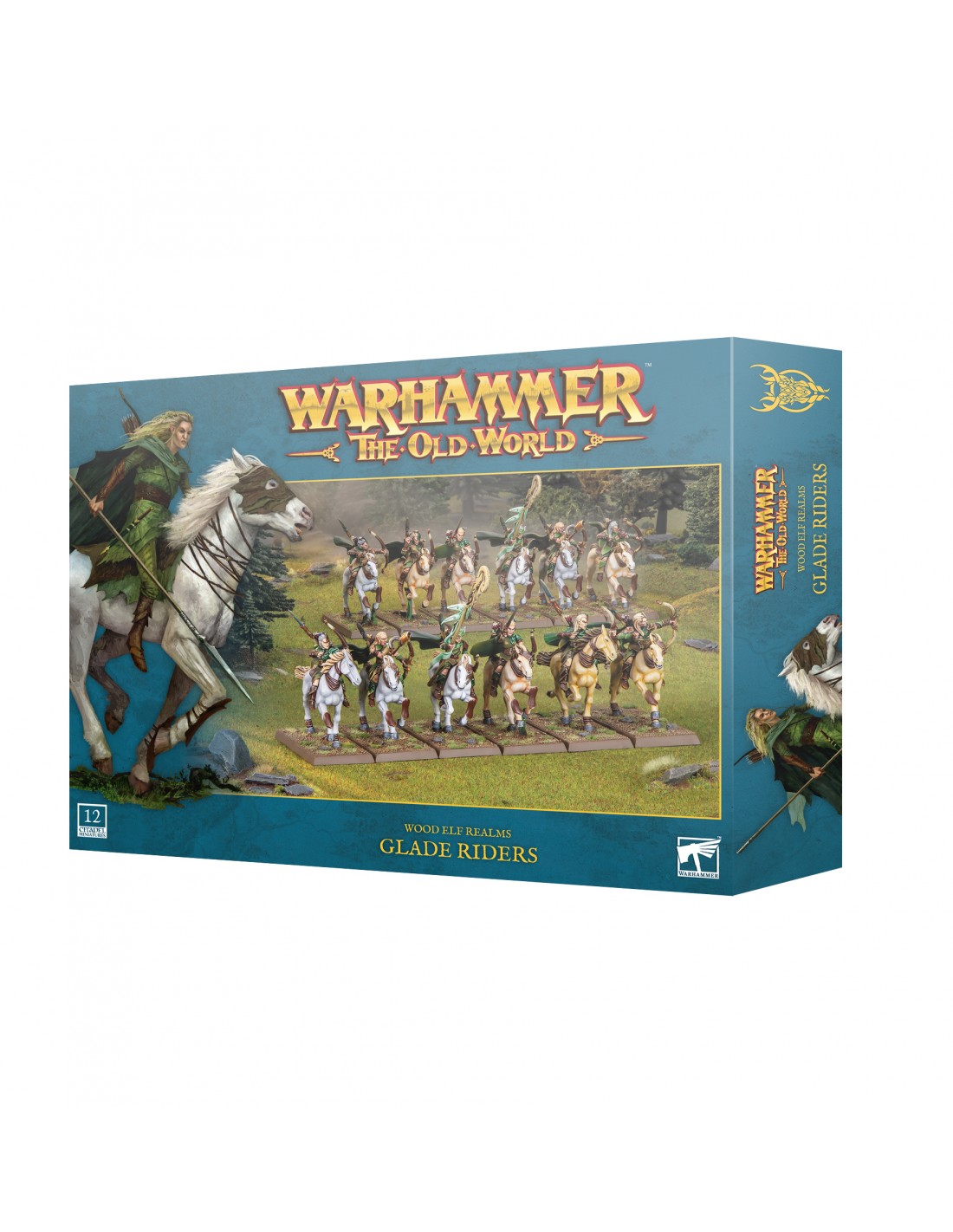Glade Riders Wood Elf Realms Warhammer: The Old World Games Workshop - Games Workshop Horseriding  - 5011921221974