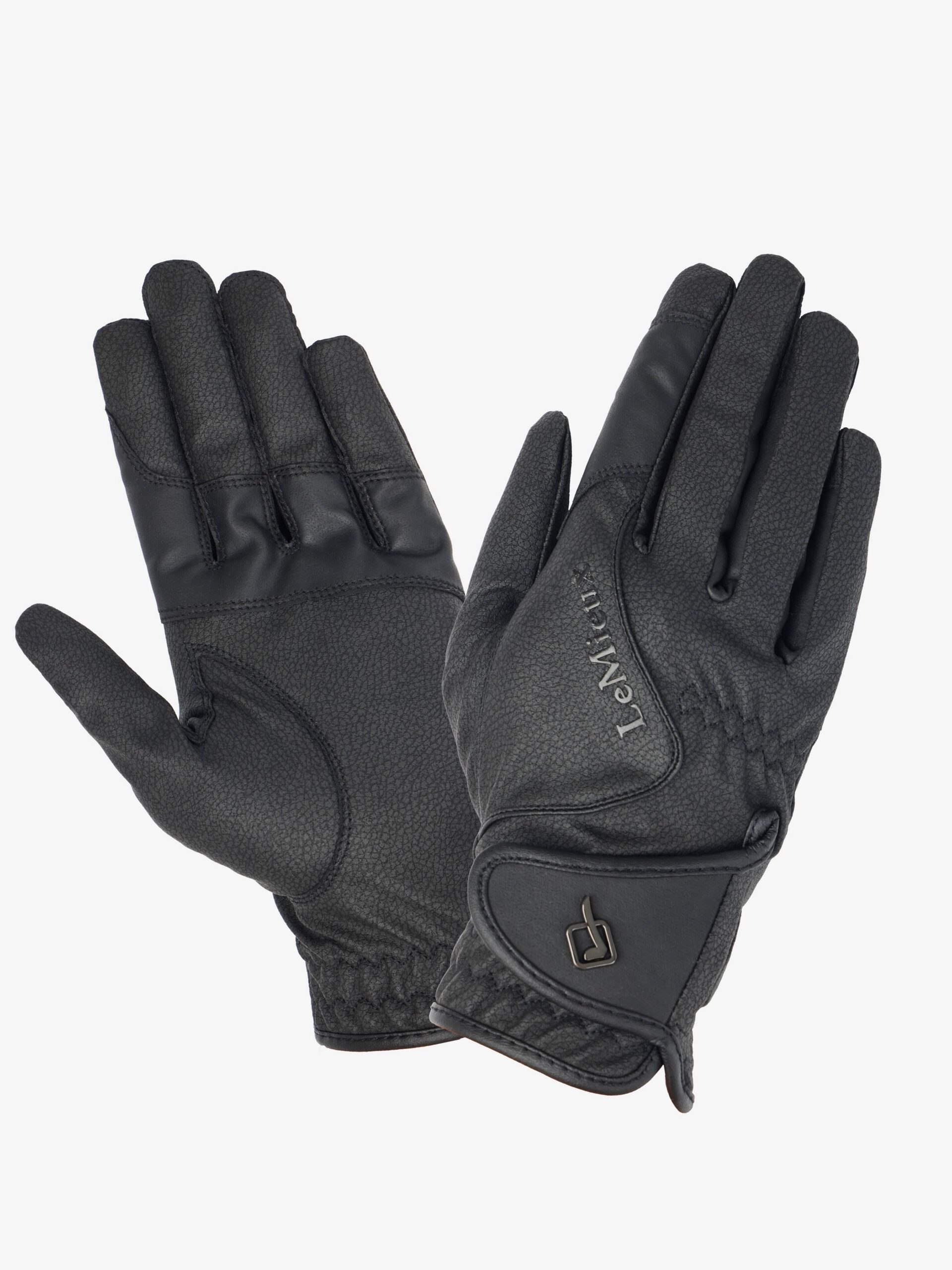 Sort Lemieux Close Contact Handske - Horseriding