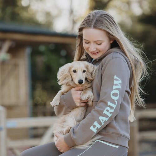 Lemieux Ss25 Harlow Hoodie Walnut - Lemieux Horseriding