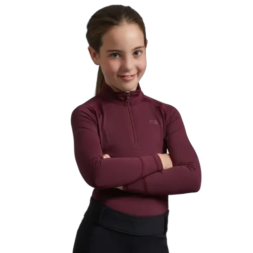 Premier Equine Junior Ombretta Technical Ridebluse - Premier Equine Horseriding