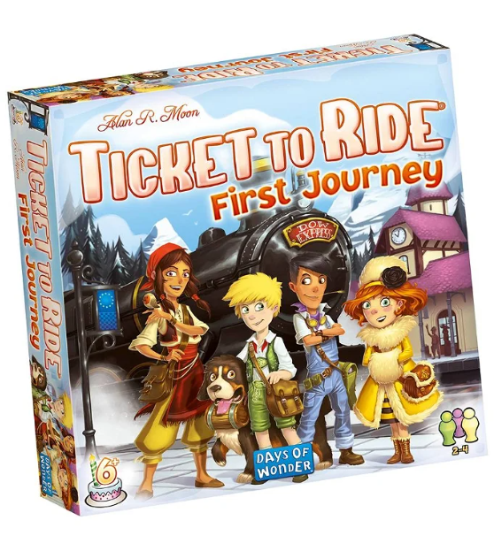 Ticket Ride First Journey Brætspil - Spilbræt.dk Horseriding  - 824968209271