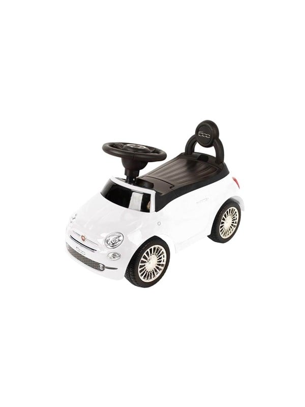 Hvid Babytrold Fiat 500 Ride Car White - Babytrold Horseriding  - 5704211724797