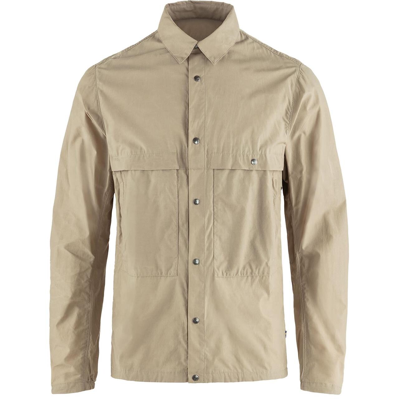 Hvid Fjallraven Mens Hoja Rideramp Wind Jacket Fossil 118 - Fjällräven Horseriding  - 7323451083624