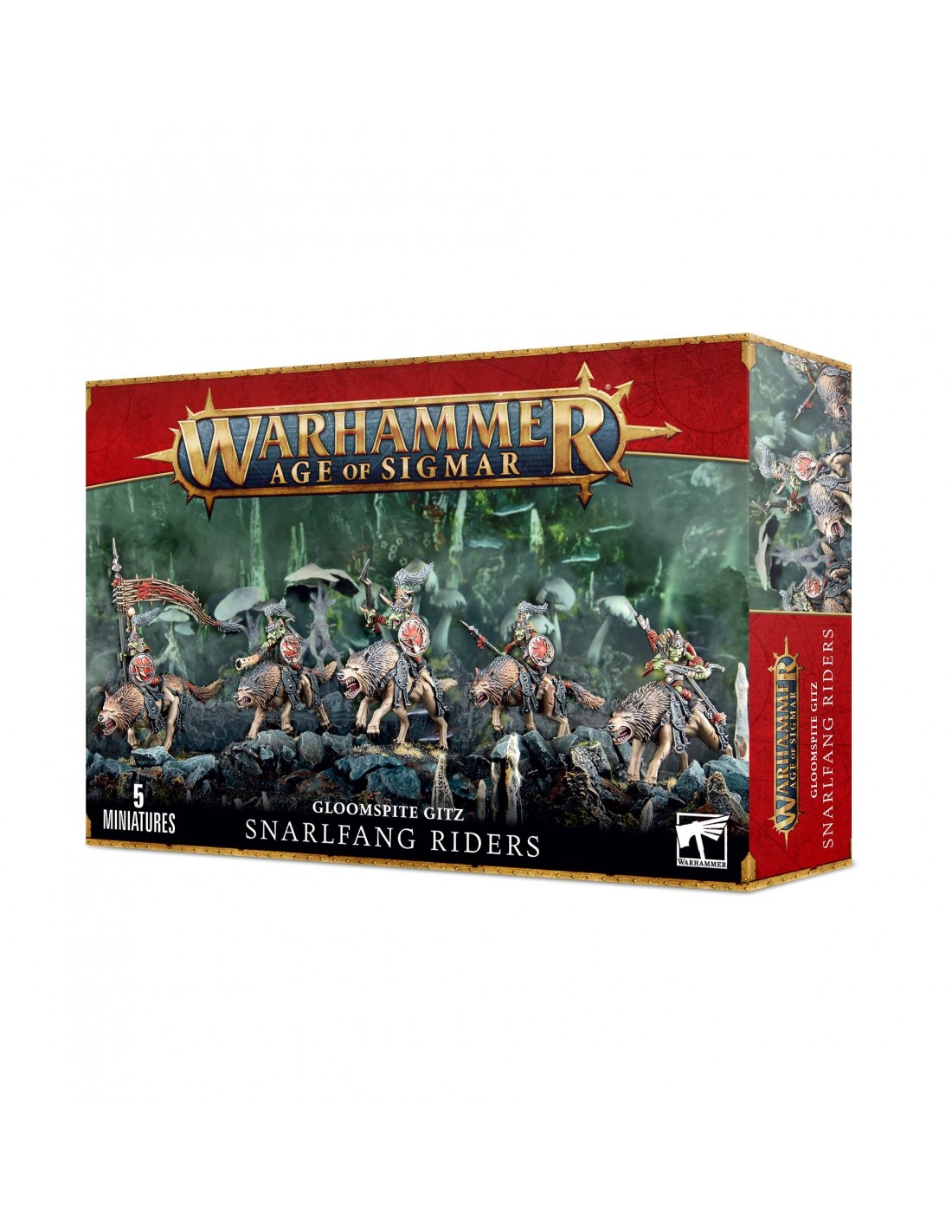 Snarlfang Riders Gloomspite Gitz Age Sigmar Games Workshop - Games Workshop Horseriding  - 5011921256822